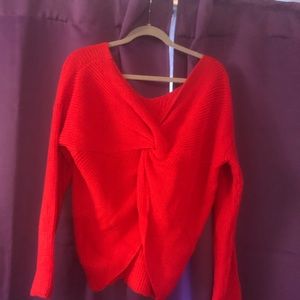 Beautiful red sweater